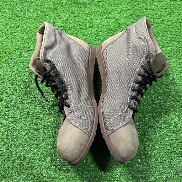 Red Wing Steel Toe Boots Women\'s‎ Size 8.5 B Canvas Chukka Work Boots main image 8